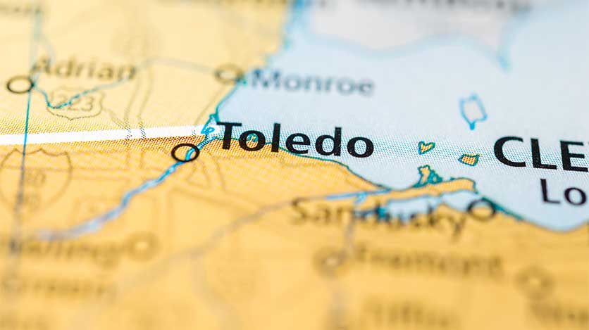 Map Of Toledo, OH - Toledo, OH Drug & Alcohol Rehab Programs