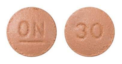 Brown OxyContin 30 mg ER
