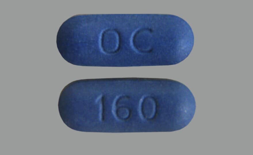 Blue OxyContin 160 mg