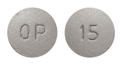 Grey OxyContin 15 mg
