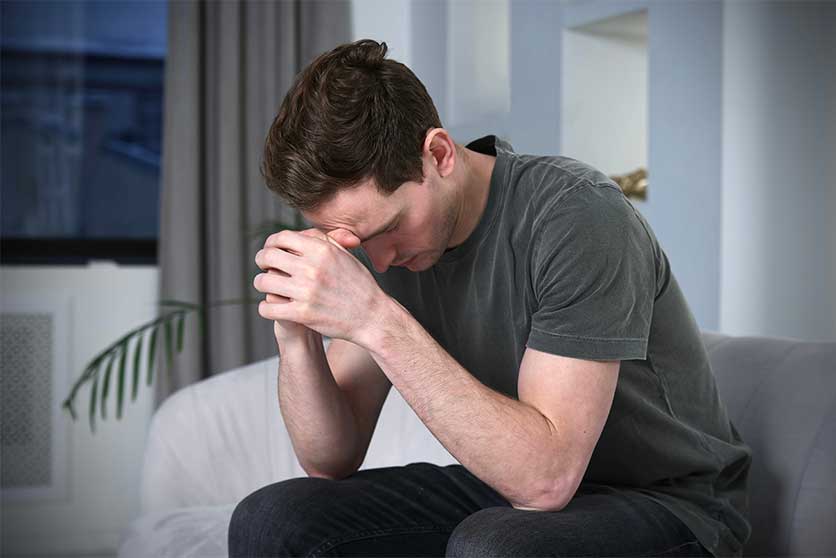 Man feeling severe drowsiness-Heroin Side Effects | Short term, Long Term, Overdose, & More