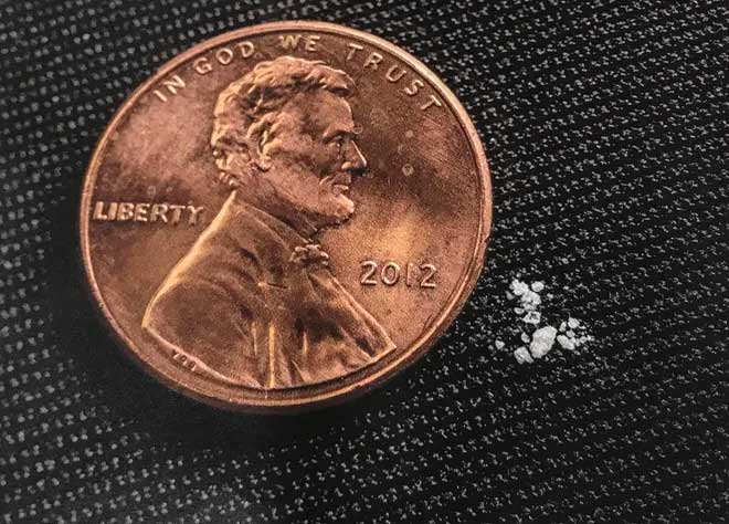 2 mg Of Fentanyl-What Does One Milligram Of Powder Substance Look Like?