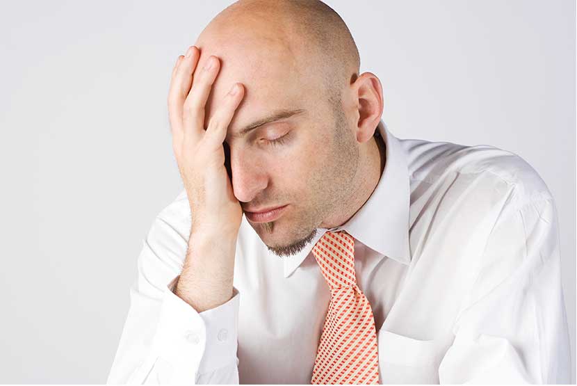 Man Feeling Drowsy-Norco Side Effects & Warnings