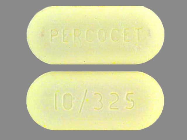 Yellow Percocet- 10/325