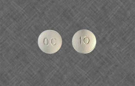 10 mg White OxyContin Pills