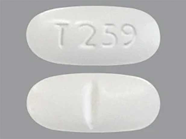 White Vicodin T 259