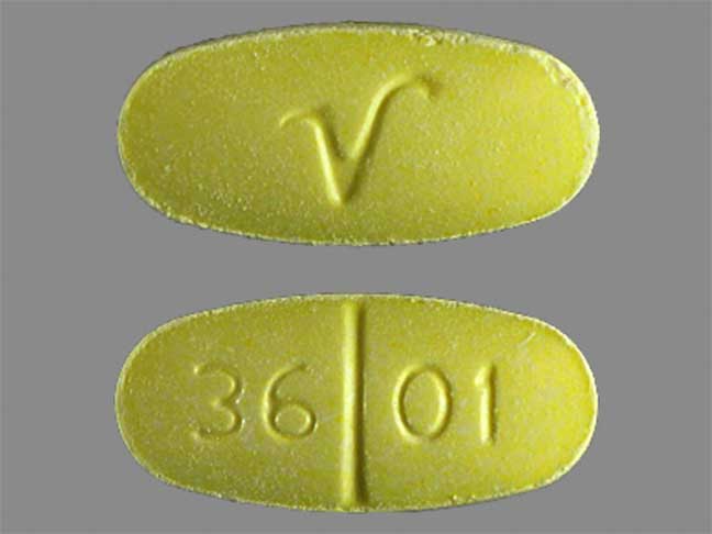 Yellow Vicodin