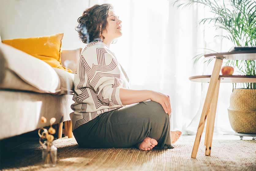Woman Meditating-8 Mindfulness Practices For Addiction Recovery