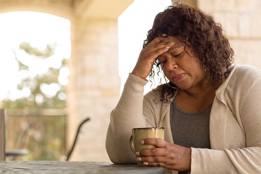 Woman Feeling Anxious-Schizophrenia Treatment In Ohio